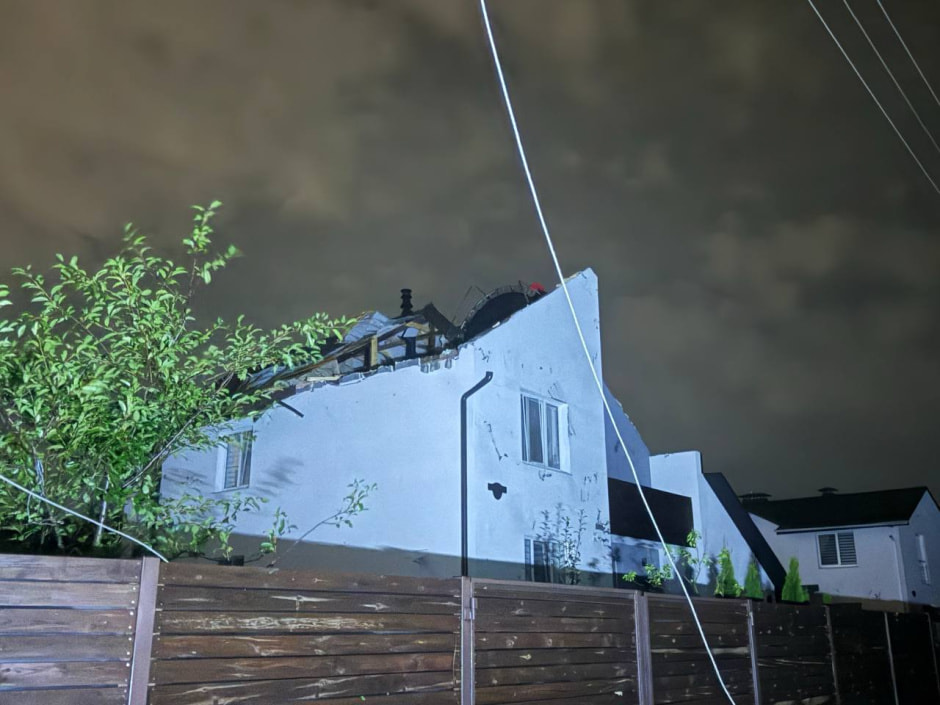 Повреждения в Минском районе после грозы