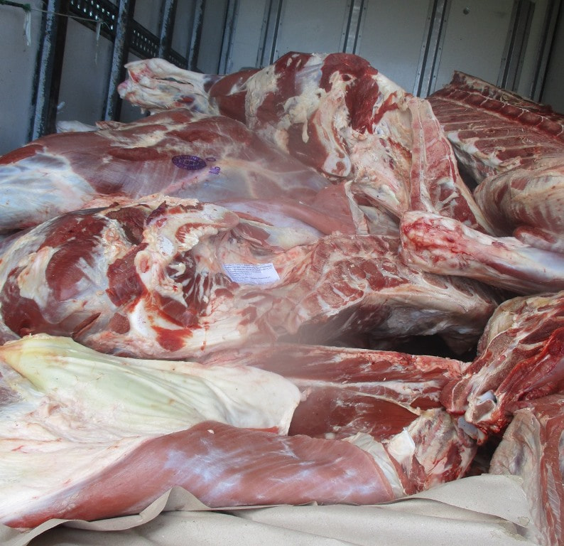 Говядина с нарушениями