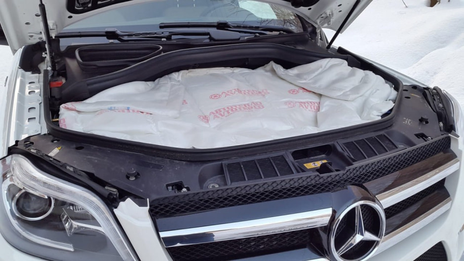 открытый капот