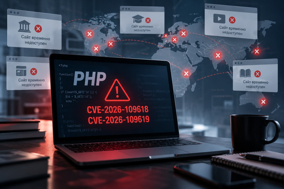 Глобальный сбой PHP-сайтов