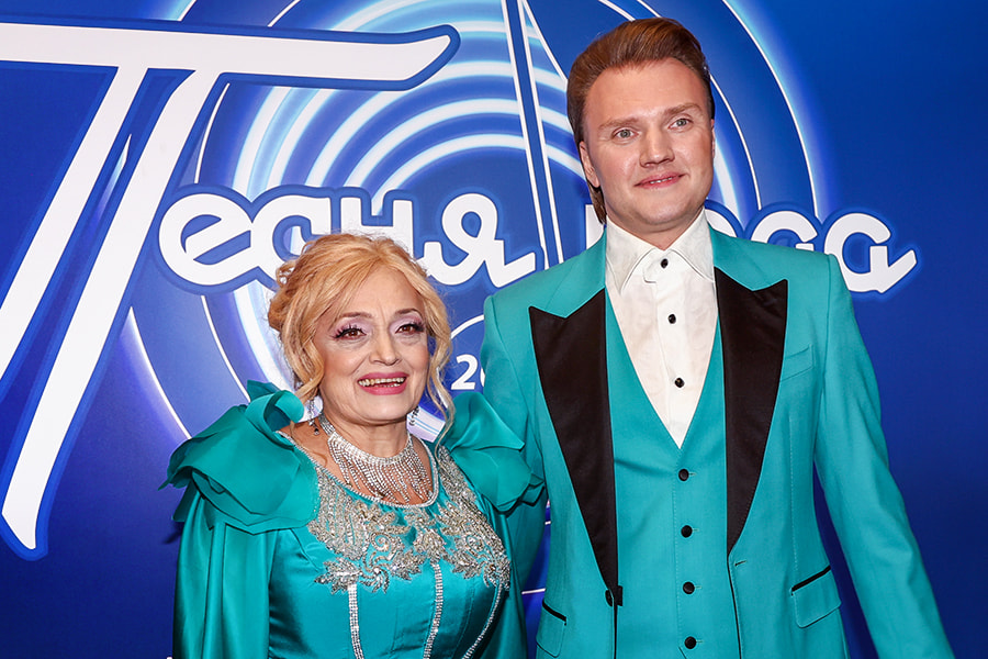 Надежда Кадышева и её сын Григорий