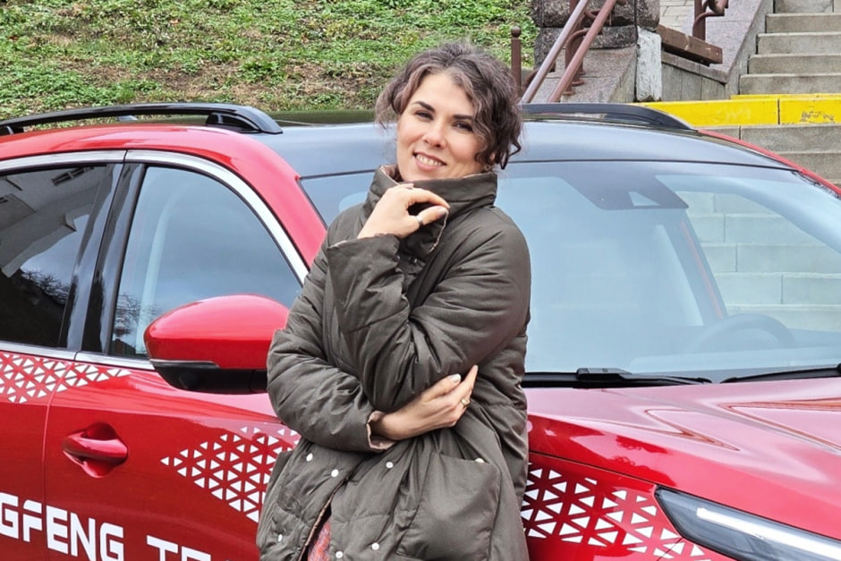 Инструктор по котраварийному вождению Мария Вашкевич