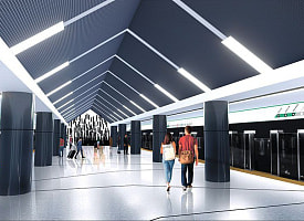 Минск готовится к строительству кольцевой линии метро: показали, как будут выглядеть станции